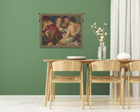 Concerto Caravaggio Italian Tapestry Wall Hanging by Michelangelo