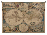 Planisfero Italian Tapestry Wall Hanging