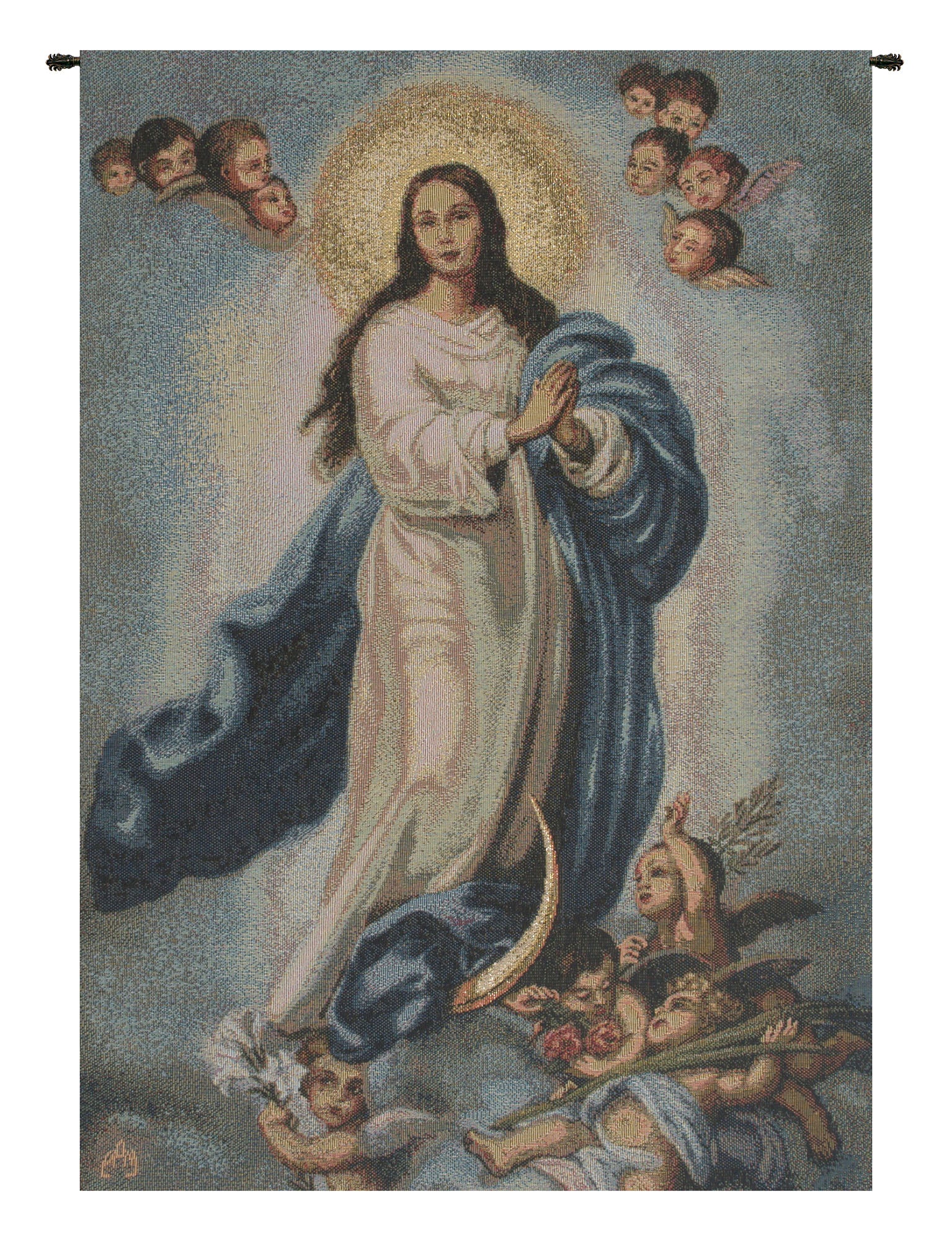 Lady of Assumption European Tapestries by Alberto Passini