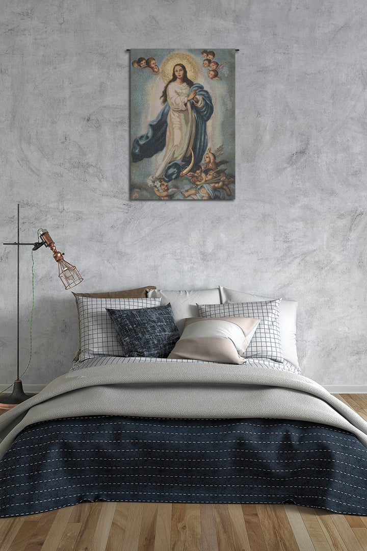 Lady of Assumption European Tapestries by Alberto Passini