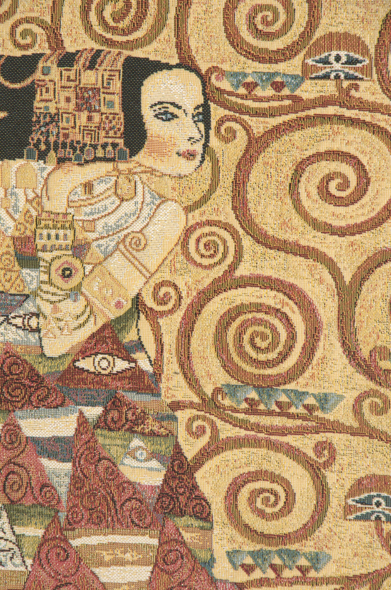 The Waited For European Tapestries by Gustav Klimt