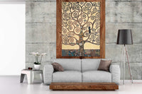 Lebensbaum Klimt Tree of Life Belgian Tapestry Wall Hanging by Gustav Klimt