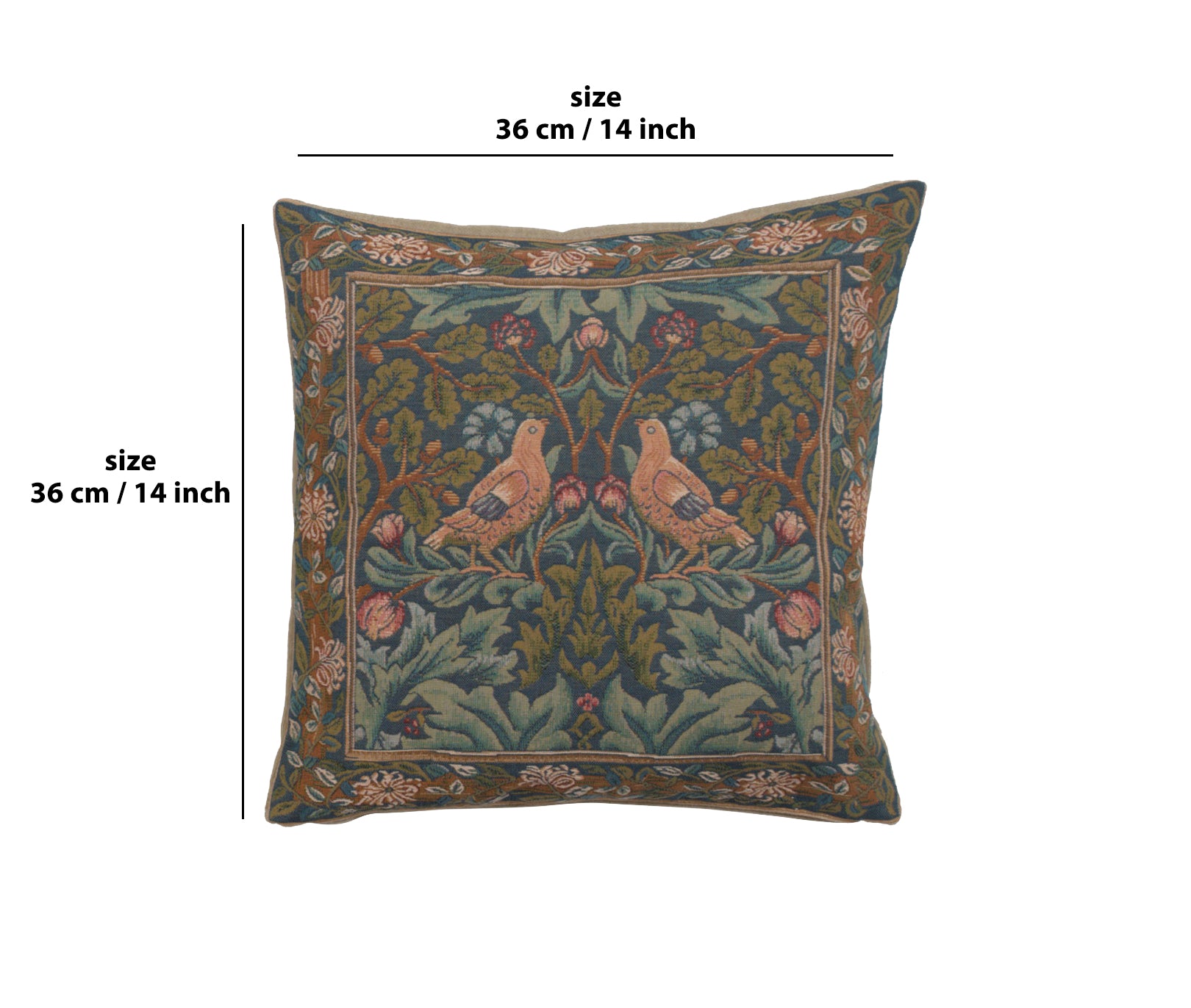 Brother Bird  French Tapestry Cushion