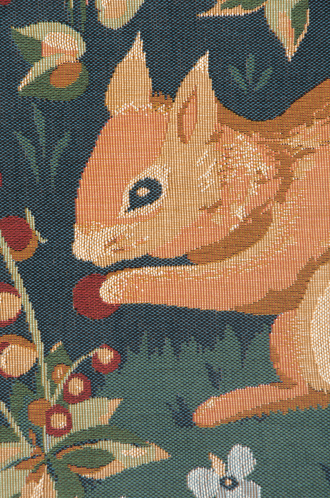 Medieval Squirrel French Tapestry Cushion