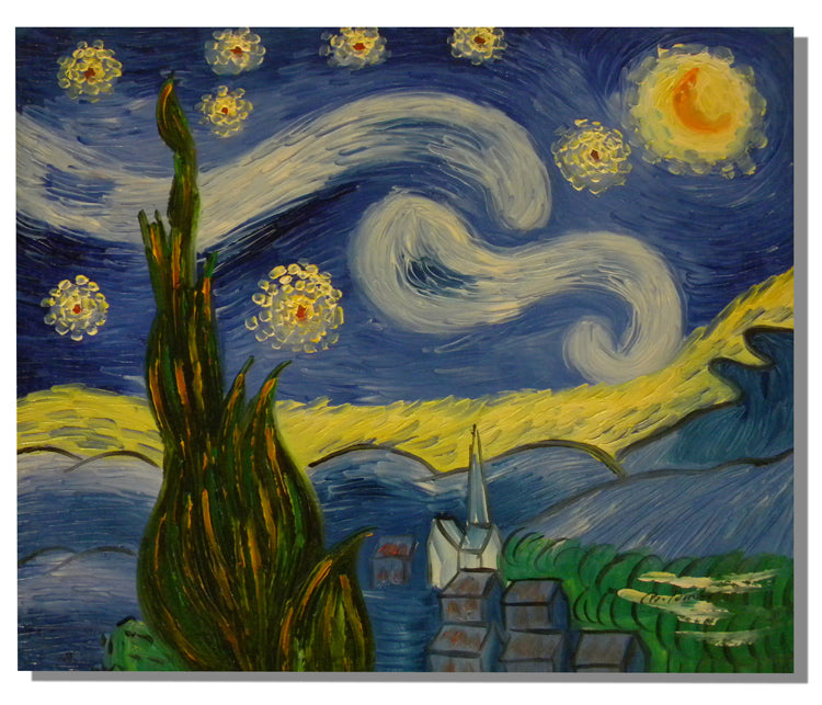 Starry Night I Canvas Oil Painting