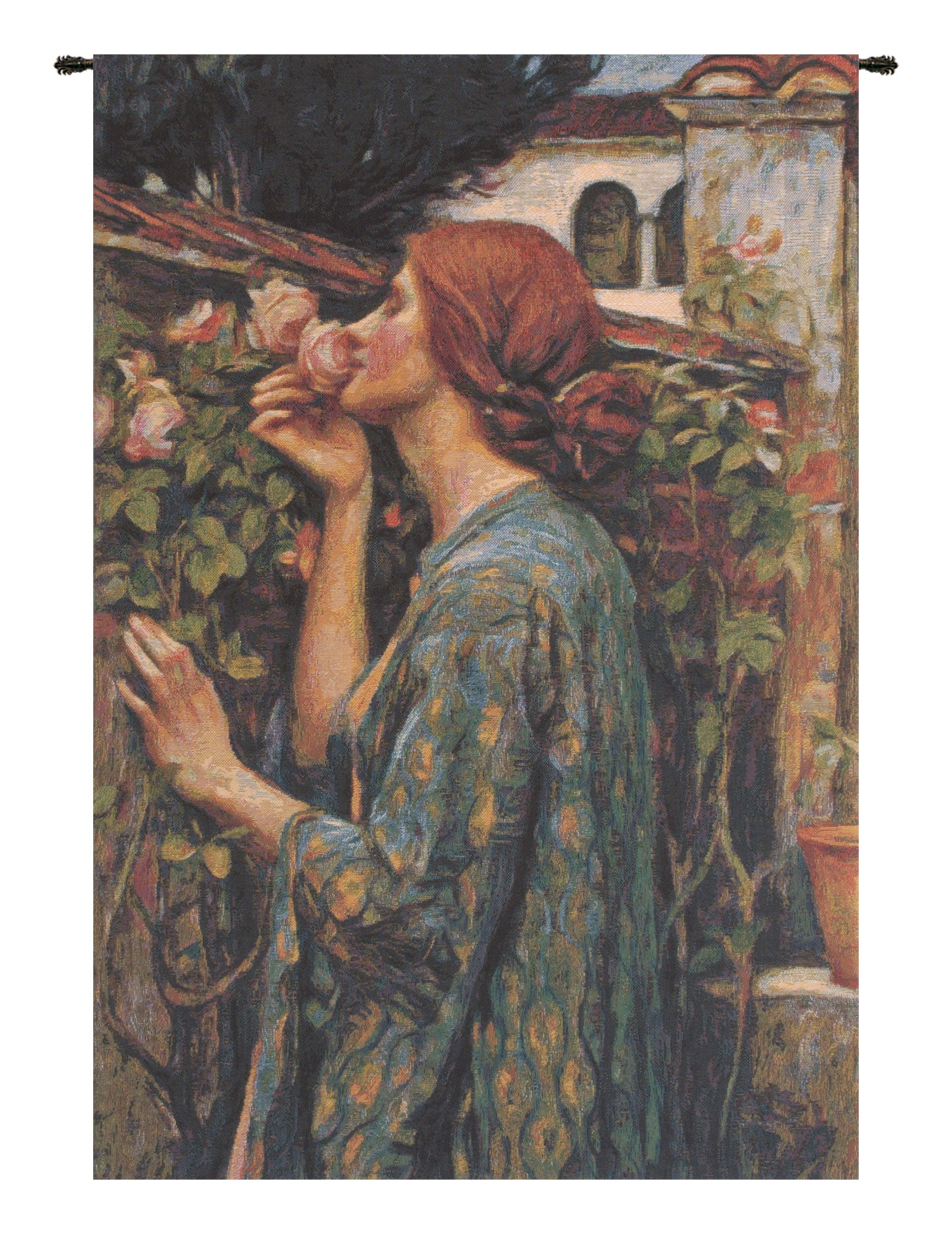 Soul of Rose European Tapestry by John William Waterhouse