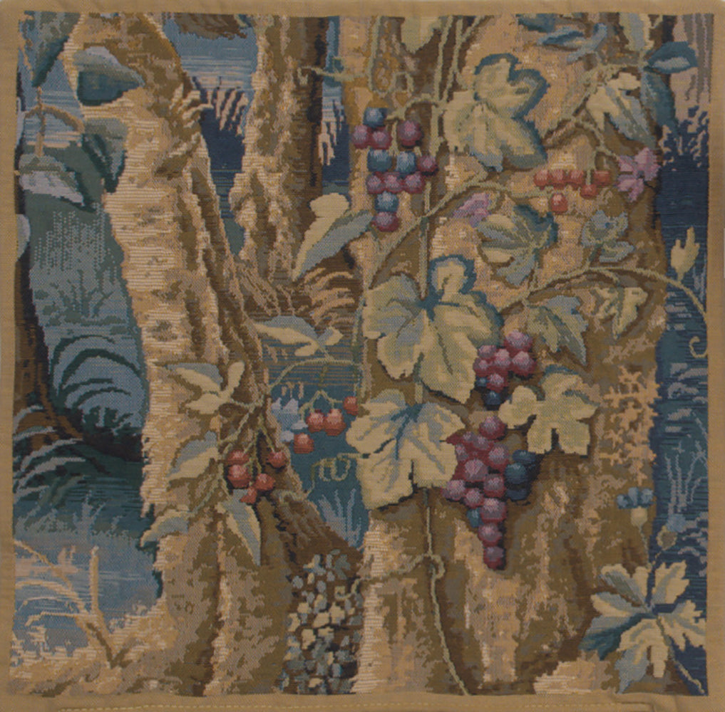 Wawel Timberland Grapes Belgian Tapestry Cushion