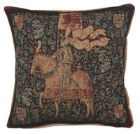 The Knight French Tapestry Cushion