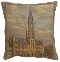 Townhall Brussels  Belgian Tapestry Cushion