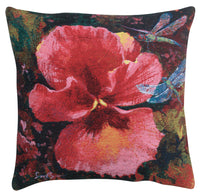 Gratitude I Belgian Tapestry Cushion by Simon Bull