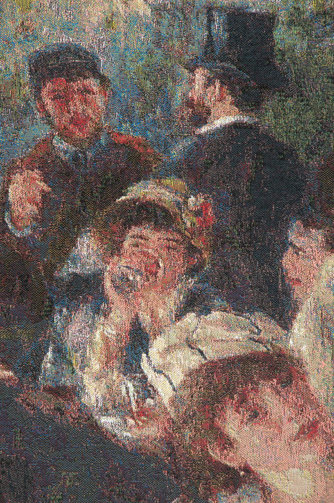 Luncheon of Boating Party Belgian Tapestry Wall Hanging
