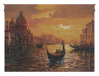 Santa Maria Sunset Belgian Tapestry Wall Hanging by Robert Pejman