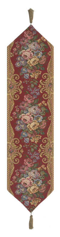 Fancy Flowers II European Table Runner