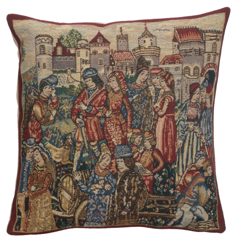 Winemerchants II Belgian Cushion Cover